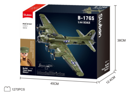 Sluban WO2 B-17GS Bommenwerper bouwset - 1270 bouwstenen - nieuw in verpakking - origineel
