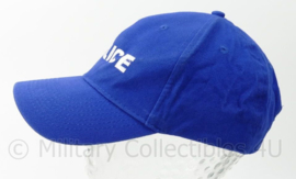 Blauwe Britse Politie cap - maat 57 - gedragen - origineel