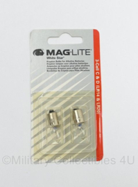 Mag-Lite White Star 3-Cell C & D LR14 & LR20 reservelampjes - nieuw in verpakking - origineel