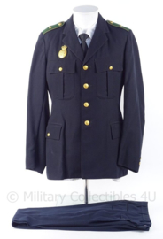 Deense Politie uniform set,  jasje, broek  -  met brevet - maat M - origineel
