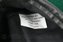 KCT Korps Commandotroepen baret met insigne - maker Hassing - 100% wol - Zeldzaam! - maat 58 - origineel