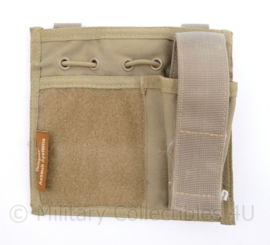 Defensie  en US Army  Office pouch Coyote MOLLE - merk Templar Assault Systems  - 17,5 x 4 x 16 cm - nieuwstaat - origineel