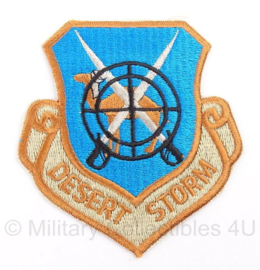 Vanguard US embleem Desert Storm - in verpakking - 9 x 11 cm - origineel