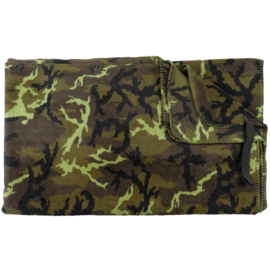 Fleece deken met opbergtas - 200 x 150 cm. - nieuw gemaakt - CZ M95 camouflage