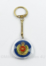 Britse Royal Engineers sleutelhanger "Saint Christerphor Protect Us"- 9,5 x 3,5 cm -origineel