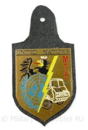 Bundesheer United Nations Military Transport Service borsthanger - 9 x 4½ cm - origineel