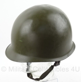 Koninklijke Landmacht KL Nederlandse leger M1 helm, met originele binnenhelm - origineel