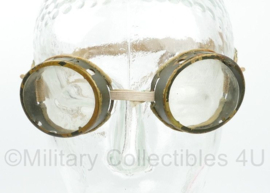 Vintage WO2 motorrijder stofbril - gebruikt - origineel