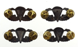 Army Combat Parachutist Badge jump wing parawing METAAL 1st tm. 4th. award - meerdere  varianten - origineel