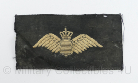 Militaire wing embleem - 7 x 4 cm - origineel