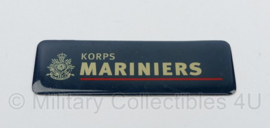 KMARNS Korps Mariniers sticker - 9 x 3 cm - origineel