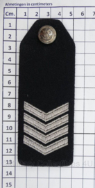 KM Koninklijke Marine Sergeant-Majoor epauletten PAAR - 13 x 5 cm - origineel