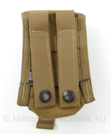 Belt pouch MOLLE Coyote - made in USA - 9 x 6 x 14 cm - nieuw - origineel