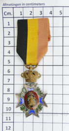 Belgische medaille Onderlinge Bijstand - 10,5 x 3,5 cm - origneel
