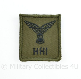 HHI Helicopter Handling Instructor patch borst embleem - met klittenband - zeldzaam - 5 x 4,5 cm - origineel