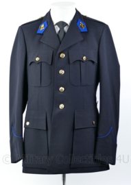 Zeldzaam proefmodel Nederlandse regiopolitie uniformjas  met als basis een 1979 jas - maat 51 - origineel