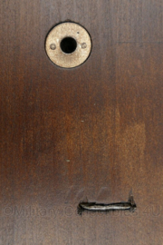 Houten wandbord voor de montage voor een dolk of zwaard - 14,5 x 2 x 45,5 cm - origineel