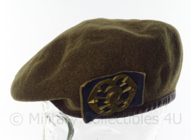 KL Nederlandse leger Verbindingsdienst baret oud model 1980 - maat 55 - origineel