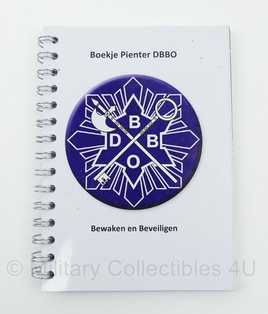 Boekje Pienter DBBO Bewaken en Beveiligen - 10 x 0,5 x 13,5  cm - origineel