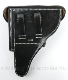 Hardcover holster Luger P08  - zwart