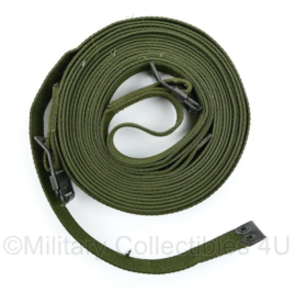 US Army Webbing Large gear strap met dubbele gesp erop - 520 x 2,5 cm - origineel