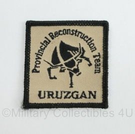 KL Nederlandse leger Provincial Reconstruction Team Uruzgan borstembleem - met klittenband - 5,5 x 5,5 cm - origineel