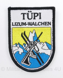 Oostenrijkse leger embleem Truppenübungsplatz Lizum-Walchen  Lizum-Walchen - met klittenband -  9 x 6 cm - origineel
