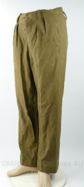 WO2 Britse Service Trouser Stovel & Mason London - 80 cm. buikomtrek - origineel