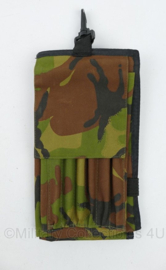 Defensie DPM woodland kaartentas - 15 x 3 x 27 cm - licht gebruikt - origineel