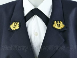 KM Koninklijke Marine Daagsblauw DAMES uniform set jas, broek en rok Geestelijke - met insignes - maat 46 - ongedragen - origineel