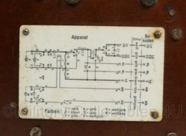 WO2 Duitse Officiers tafeltelefoon Tischfernsprecher 38 uit 1943 OB38  - origineel