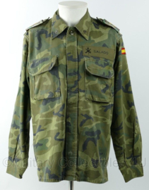 Spaanse leger Legion Espanola uniform jas camo Boscoso M86 - zeldzaam - maat 7080/0005 - gedragen - origineel