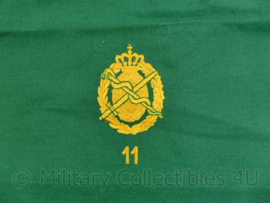 Defensie halsdoek Geneeskundige dienst 11e compagnie  - groen - 47 x 34 cm - origineel