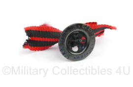 Belgische knoopsgat medaille lint - 3 x 1,5 cm - origineel