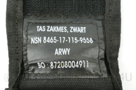 KL MOLLE Zakmes tas zwart - 13 x 7 x 2 cm - origineel