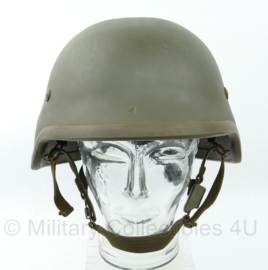 Defensie Ballistische helm M92 M95 met custom padded ACH Style liner - gedragen - origineel