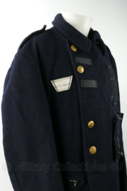 Vintage Brandweer Amsterdam wollen jas met broek - maat 58 - gedragen - origineel