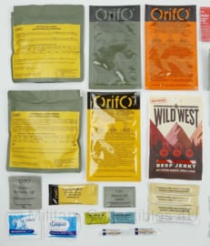 1  Doos met 8 stuks Nederlandse leger rantsoen Operationeel Rantsoen Ontbijt en Lunch met Supplementen +/- 3100 kcal - Best Before November 2025