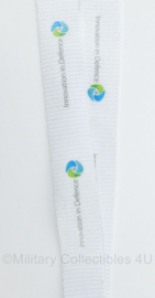 KL Nederlandse leger Innovation in Defence keycord - 48,5 x 2 cm - nieuw - origineel