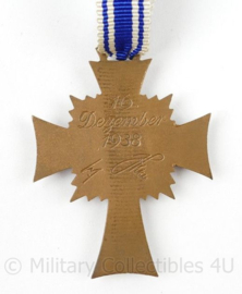 WO2 Duits Mutterkreuz im bronze met lint - origineel