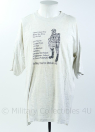 Modern t-shirt US Airborne to me you're still A leg - maat XXL - origineel