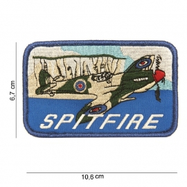 Embleem stof Spitfire - 10,6 x 6,7 cm