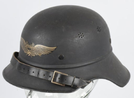 Decal Luftschutz - groot model voor op de voorzijde van de helm