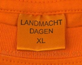 KL Landmacht oranje shirt Landmachtdagen - maat XL - origineel