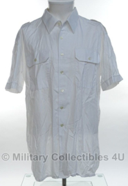 Nederlandse leger overhemd WIT - korte mouw - met borstzakken - 100% katoen - maat 38  - origineel
