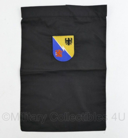 KL Nederlandse leger halsdoek Command Support Brigade 1 GE/NL Corps - zwart - origineel