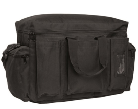 Security en politie tactical bag - multifunctioneel  - 45 x 20 x 28 cm - zwart
