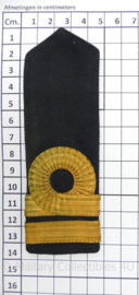 KM Koninklijke Marine epauletten Luitenant ter Zee der 2e Klasse - Zeldzaam - 13½ x 4½ cm - origineel