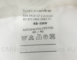 KL Nederlands leger en KM Koninklijke Marine DAMES overhemd wit - lange mouw - maat 48-5BB - nieuw in verpakking - origineel
