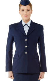 USAF US Air Force Dames uniform jasje Coat Woman's Air Force Blue - size 14ML = maat 40  - Senior Airman  - origineel